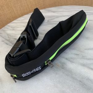 Slick Pockets Belt Black/Neon